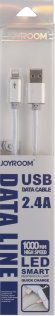 Кабель USB JoyRoom JR-S503L AM / Lightning 1 м LED срібний