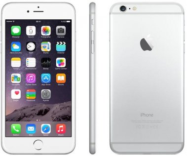Смартфон Apple iPhone 6 Plus A1524 64 ГБ сріблястий