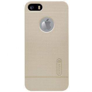 Чохол Nillkin для iPhone 5 / 5S / SE - Super Frosted Shield золотий
