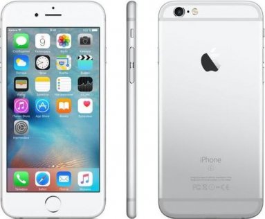 Смартфон Apple iPhone 6s 32 ГБ сріблястий