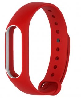 Ремінець для фітнес браслету Xiaomi Mi Band 2 червоний 