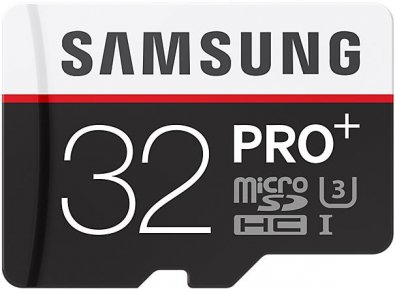 Карта пам'яті Samsung Evo Plus Micro SDHC 32 ГБ (MB-MD32DA/RU)