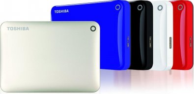 Зовнішній жорсткий диск Toshiba Canvio Connect II (HDTC810EW3AA) 1 ТБ білий