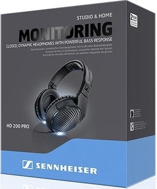 Навушники Sennheiser HD 200 PRO Black (507182)