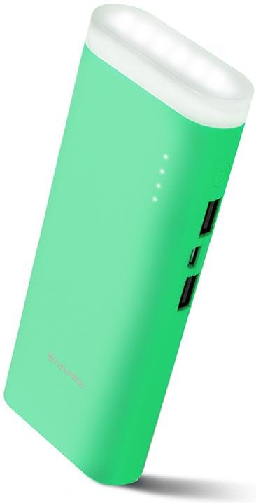 Батарея універсальна ColorWay CW-PB110LIB2GR-F 11000mAh Green