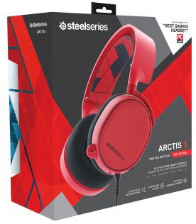 Гарнітура SteelSeries Arctis 3 Solar Red
