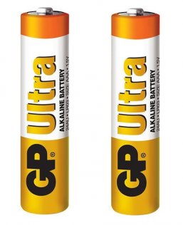Батарейка GP Ultra Alkaline LR03 ААА (BL/2)
