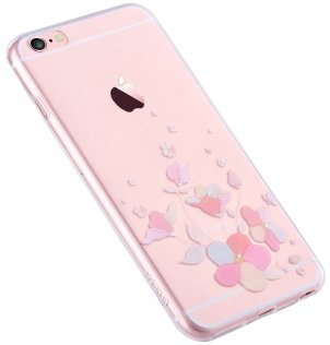 Чохол Devia for iPhone 6 Plus/6S Plus - Crystal Soft Case Belis Pink