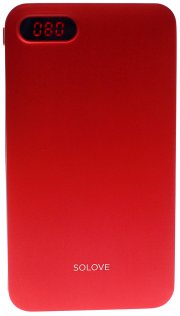 Батарея універсальна Solove C5 Power Bank 20000mAh Red