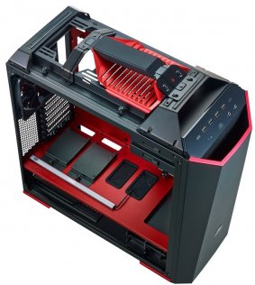 Корпус для ПК Cooler Master MCZ-C5M2T-RW5N Black/Red