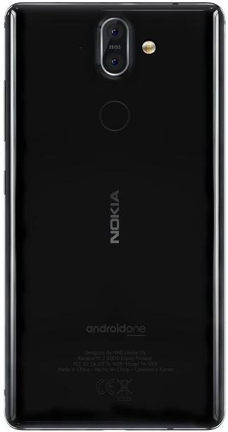 Смартфон Nokia 8 Sirocco 6/128GB Black