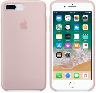 for iPhone 8Plus/7Plus - Silicone Case Pink Sand
