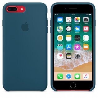  Чохол HCopy for iPhone 8 Plus - Silicone Case Cosmos Blue (ASCI8PCB)