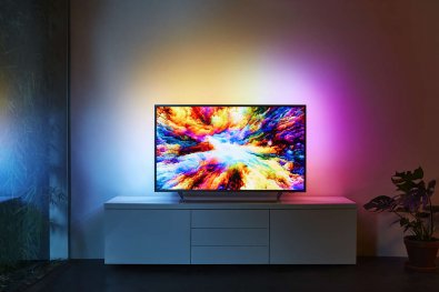 Телевізор LED Philips 55PUS7303/12 (Android TV, Wi-Fi, 3840x2160)