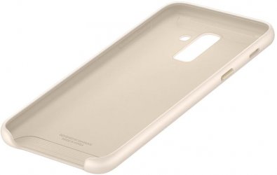 Чохол-накладка Samsung для J8 (J810) 2018 - Dual Layer Cover Gold