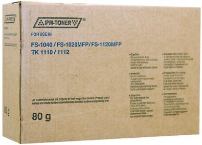 Тонер IPM for Kyocera Mita FS-1020/1040/1120 (аналог TK-1110) туба (TKKM109) 