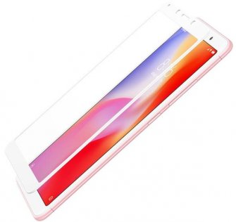 Захисне скло T-PHOX для Xiaomi Redmi 6A - Glass Screen CP+FG White