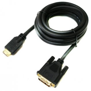 Кабель Viewcon HDMI / DVI 3m Black (VD 066-3м.)