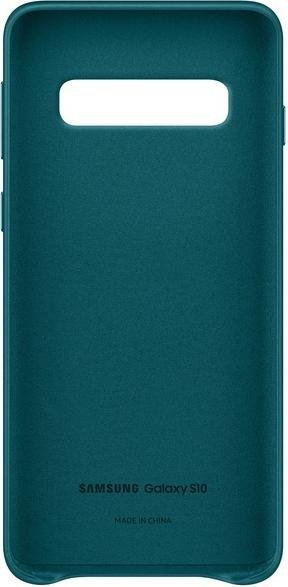 Чохол-накладка Samsung для S10 (G973) - Leather Cover Green