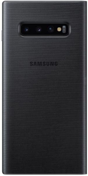 Чохол Samsung for Galaxy S10 Plus G975 - LED View Cover Black (EF-NG975PBEGRU)