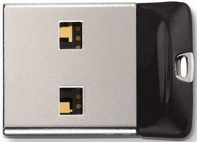 Флешка USB SanDisk Cruzer Fit 64GB SDCZ33-064G-G35 Black