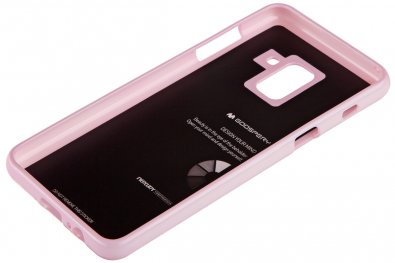 Чохол Goospery for Samsung Galaxy A8 A530 - Jelly Case Pink 