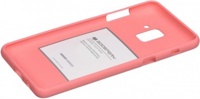 Чохол Goospery for Samsung Galaxy A8 Plus A730 - SF Jelly Pink (8809550413580)