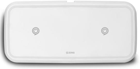 Зарядний пристрій Zens Dual Fast Wireless Charger 10W White (ZEDC02W/00)