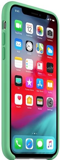 Чохол-накладка Apple для iPhone XS - Silicone Case Spearmint