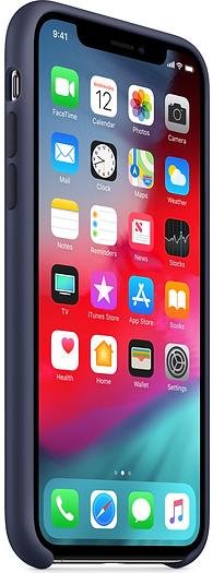 Чохол-накладка Apple для iPhone XS - Silicone Case Midnight Blue