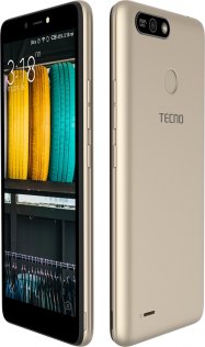 Смартфон TECNO POP 2 Power B1P 1/16GB Champagne Gold (4895180747410)