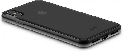 Чохол Moshi for Apple iPhone Xs Max - Vitros Slim Clear Case Raven Black (99MO103035)