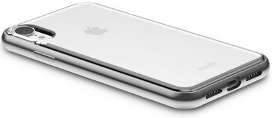 Чохол Moshi for Apple iPhone Xr - Vitros Slim Clear Case Jet Silver (99MO103202)