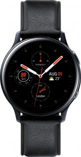 Смарт годинник Samsung Galaxy Watch Active 2 R820 44mm - Stainless steel Black (SM-R820NSKASEK)