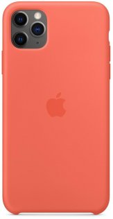 Чохол-накладка Apple для iPhone 11 Pro Max - Silicone Case Clementine(Orange)