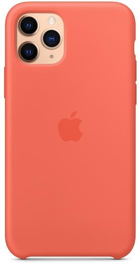 Чохол-накладка Apple для iPhone 11 Pro - Silicone Case Clementine (Orange)