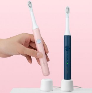 Електрична зубна щітка SO White Pink EX3