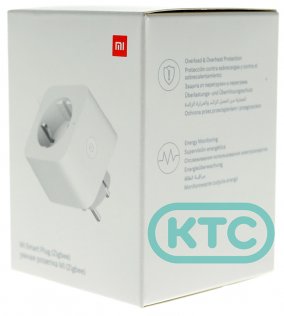 Смарт розетка Xiaomi Mi Smart Plug Zigbee White (GMR4014GL)