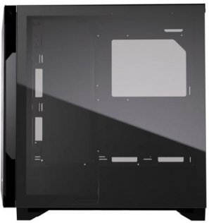 ATX, Cougar Dark Blader S, NoPSU, Fan 1x12cm, 2xUSB3.0, Black, прозора бокова стінка ( Gaming )