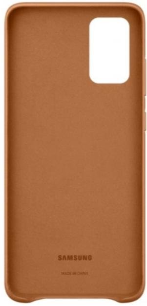Чохол-накладка Samsung для Galaxy S20 Plus (G985) - Leather Cover Brown