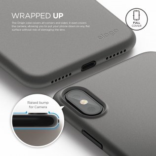Чохол Elago for Apple iPhone X - Inner Core Case Dark Gray (ES8IC-DGY)