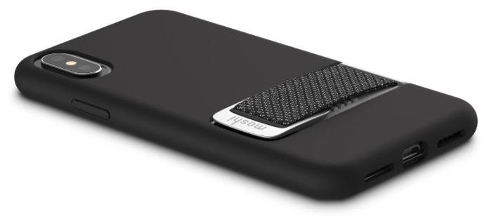 Чохол-накладка Moshi для Apple iPhone X/XS Max - Capto Slim Case with MultiStrap Mulberry Black