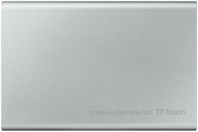 Зовнішній твердотільний накопичувач Samsung T7 Touch 1TB MU-PC1T0S/WW Silver