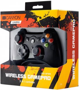 Геймпад Canyon CND-GPW6 Wireless PC/PS3/Android