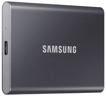 Зовнішній твердотільний накопичувач Samsung T7 500GB Titan Gray (MU-PC500T/WW)