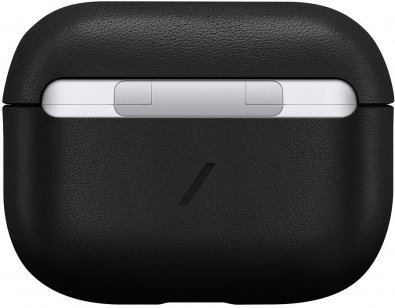Чохол Native Union для Apple Airpods Pro - Leather Case Black (APPRO-LTHR-BLK-AP)