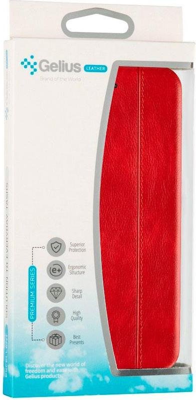 Чохол Gelius for Huawei P40 Lite - Book Cover Leather Red (79295)