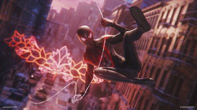 Гра Marvel Spider-Man. Miles Morales [PS4, Russian version] Blu-ray диск