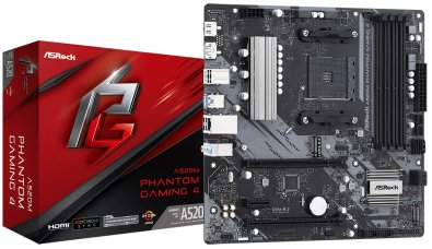 Asrock a520m phantom gaming 4 обзор