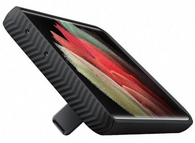 Чохол Samsung for Galaxy S21 Ultra G998 - Protective Standing Cover Black (EF-RG998CBEGRU)